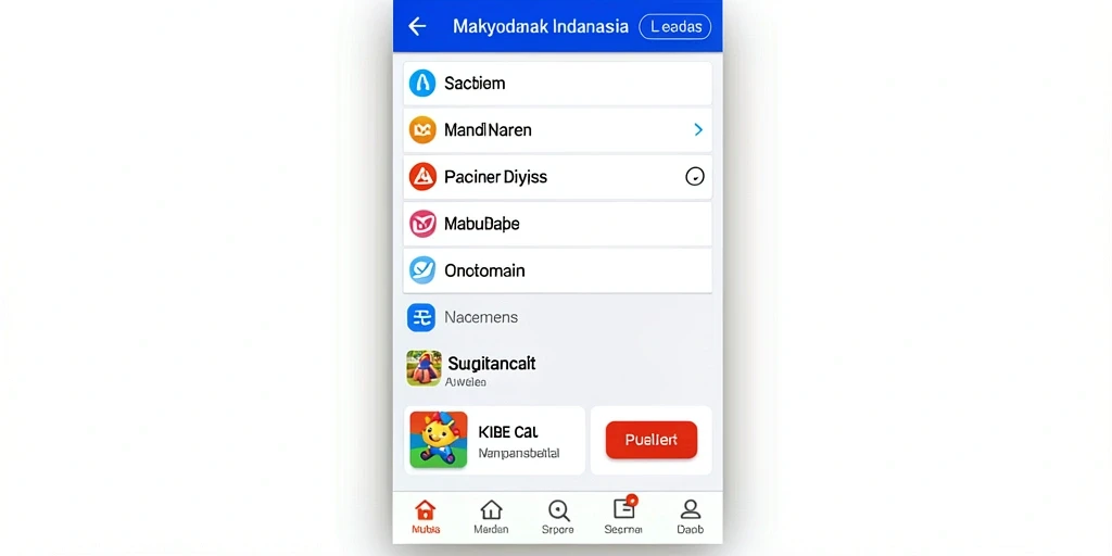 Gambar pertama menunjukkan antarmuka permainan yang menarik.