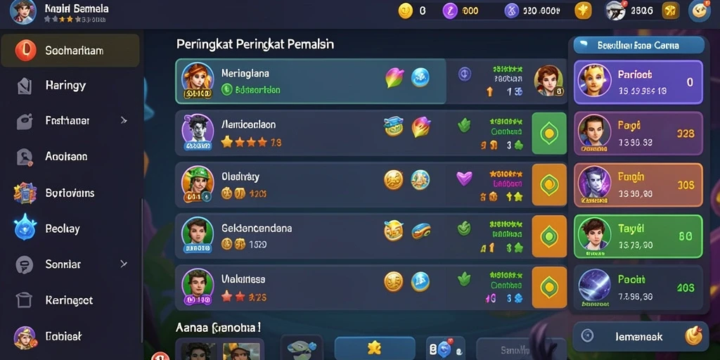 Tampilan antarmuka yang modern dan menarik.