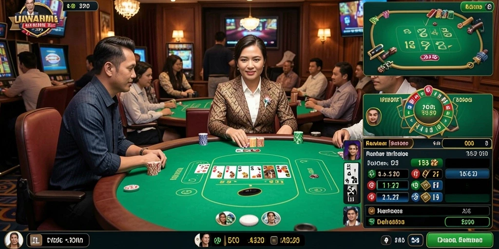 Tampilan antarmuka yang modern dan menarik.