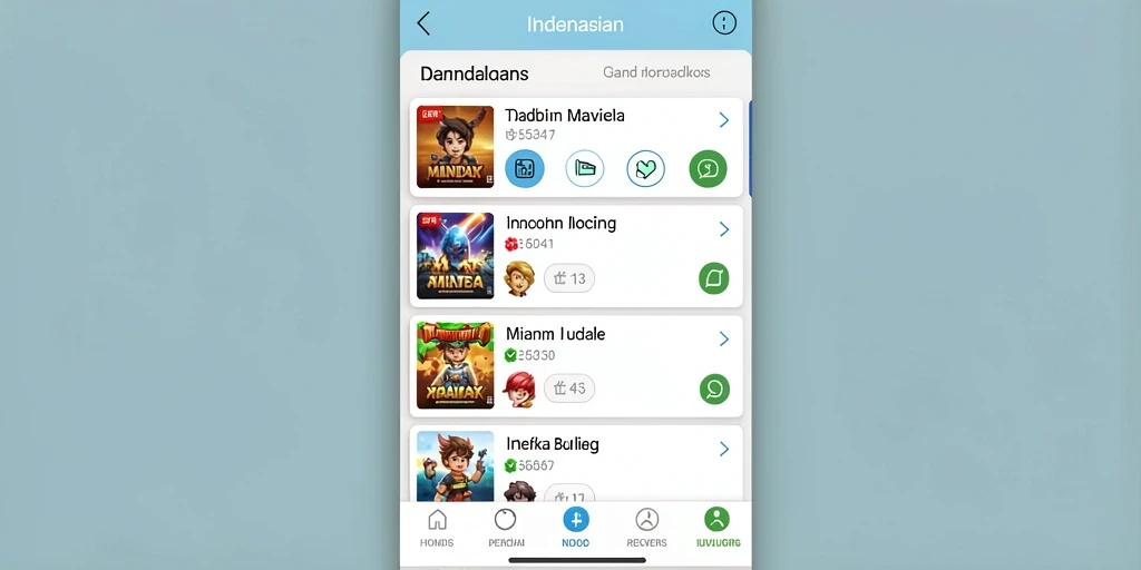 Screenshot 1: Antarmuka permainan yang menarik dan ramah pengguna.
