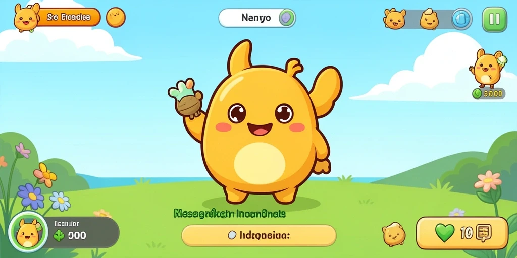 Menampilkan tampilan mesin slot yang menarik.