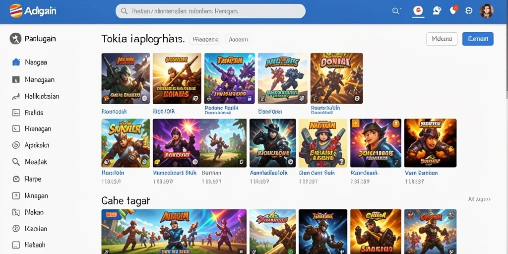 Screenshot aplikasi HPTOTO menampilkan tampilan awal yang menarik.