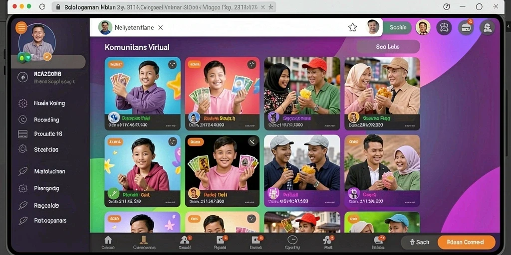 Tampilan antarmuka pengguna yang intuitif dan menarik.