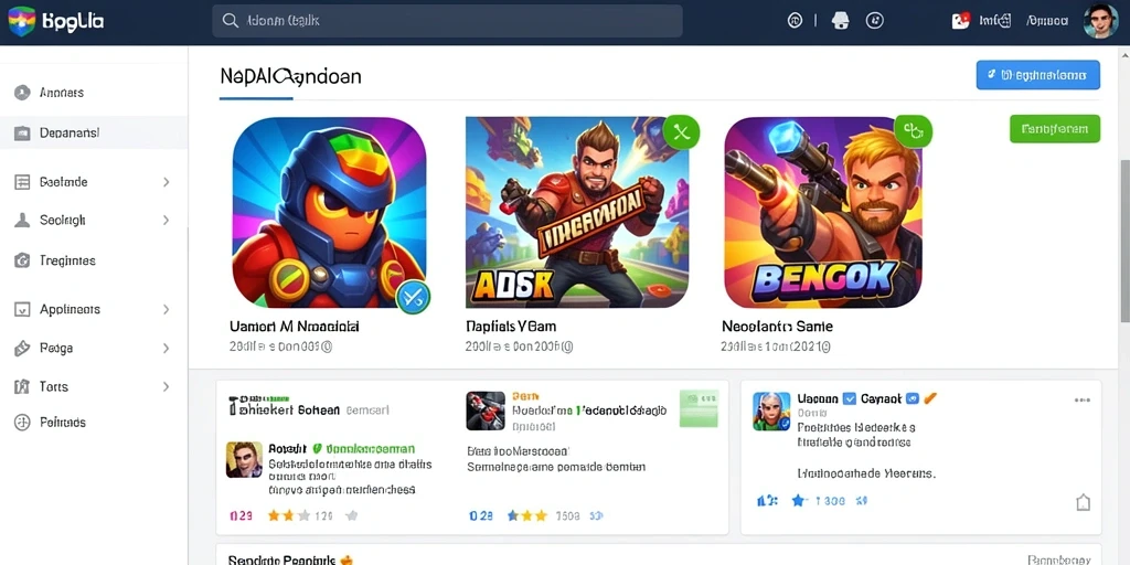 Tampilan awal aplikasi LUCKY777 yang menarik dan penuh warna.