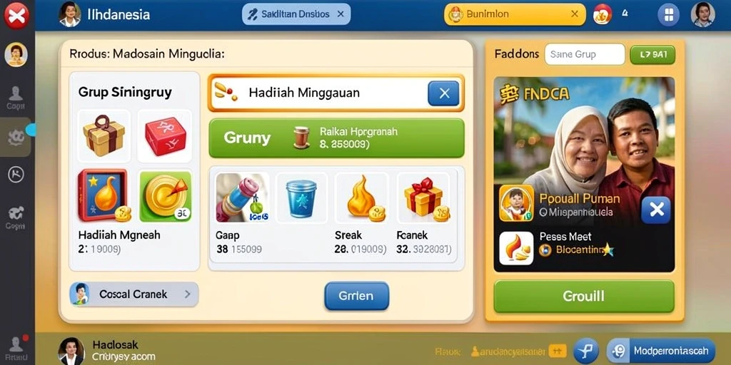 Tangkapan layar menampilkan antarmuka pengguna yang intuitif.