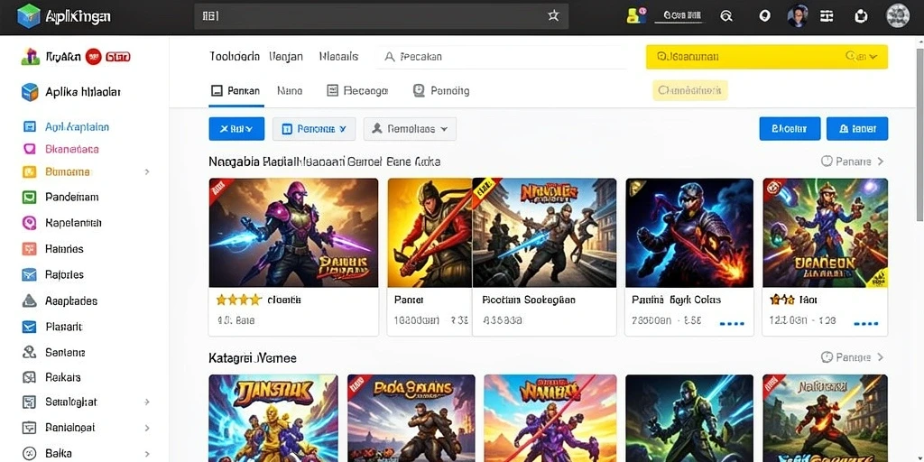 Tampilan antarmuka yang bersih dan user-friendly.