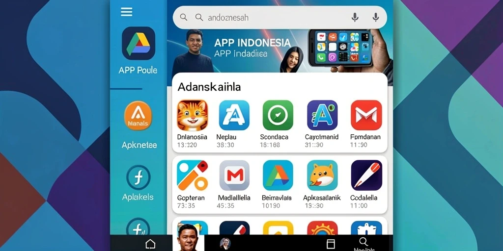 Tampilan antarmuka yang sederhana dan menarik.