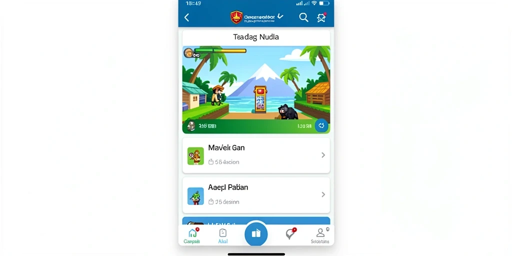 Screenshot aplikasi RAJAWALI55 menunjukkan tampilan antarmuka yang ramah pengguna.