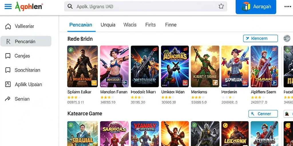 Tampilan antarmuka yang menarik dan user-friendly.
