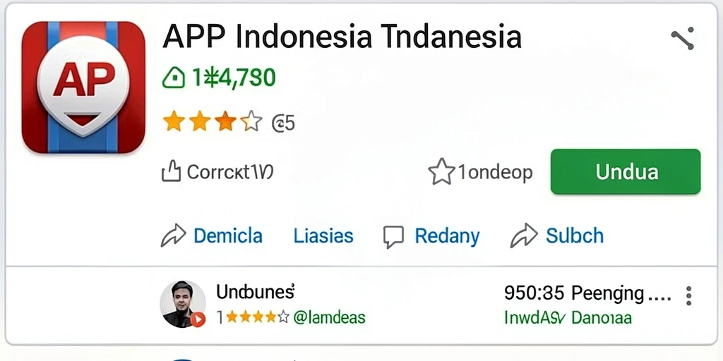 Tampilan awal yang menarik dan user-friendly.